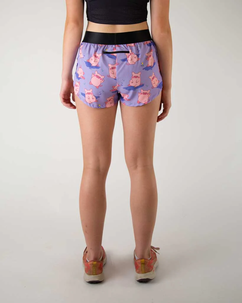 Women's Piggies 1.5" Split Shorts - Image 5