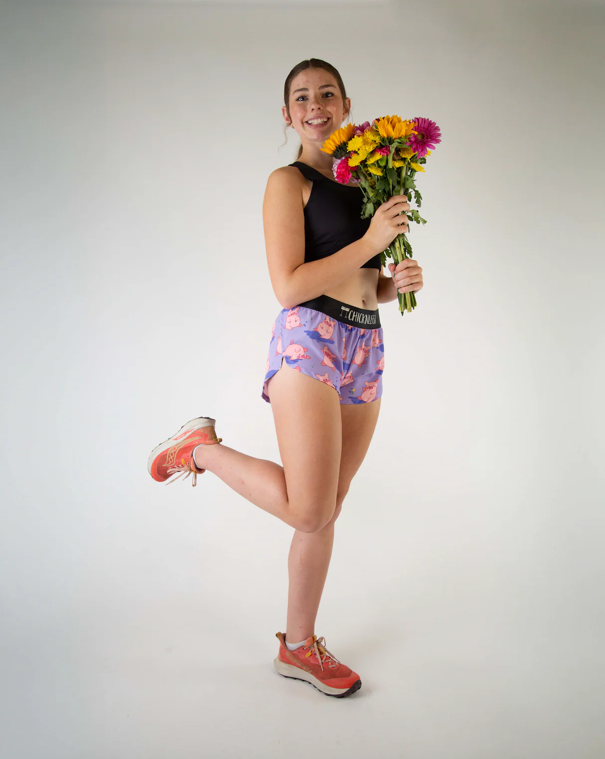 Women's Piggies 1.5" Split Shorts - Image 6