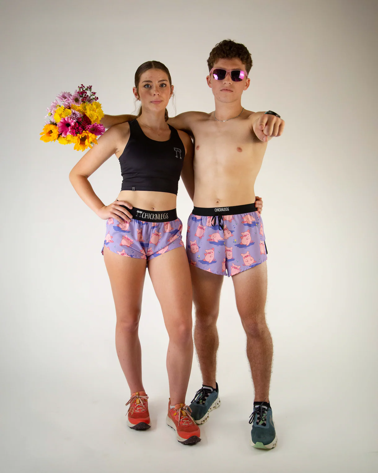 Women's Piggies 1.5" Split Shorts - Image 7