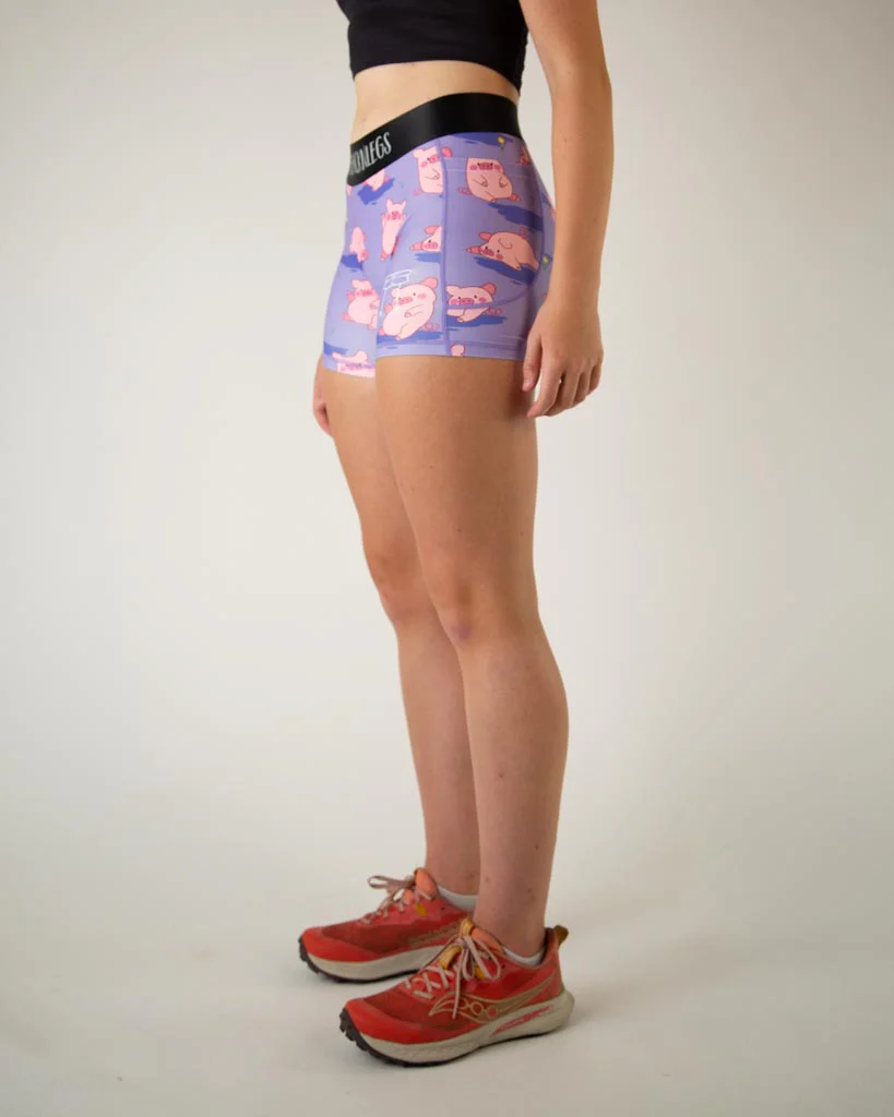 Women's Piggies 3" Compression Shorts - Image 3