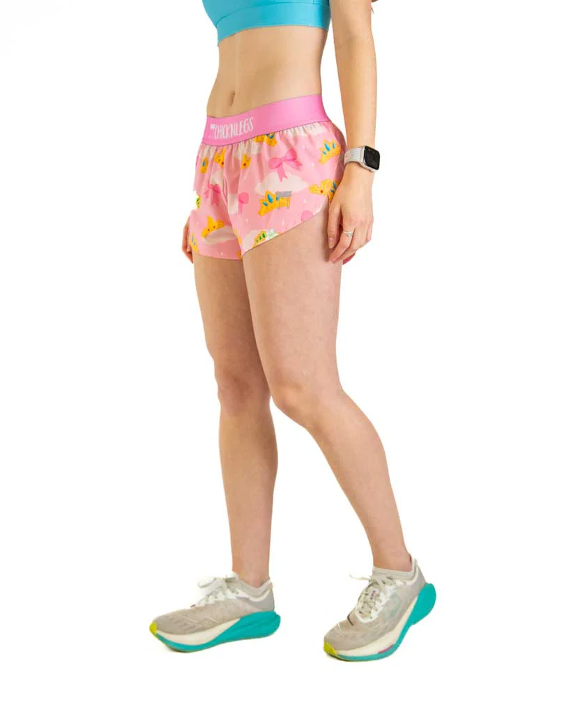 Women's Princess Tiara 1.5" Split Shorts - Image 3