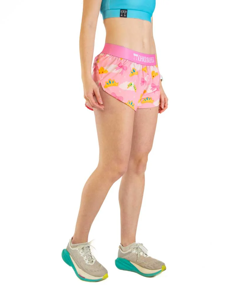 Women's Princess Tiara 1.5" Split Shorts - Image 4
