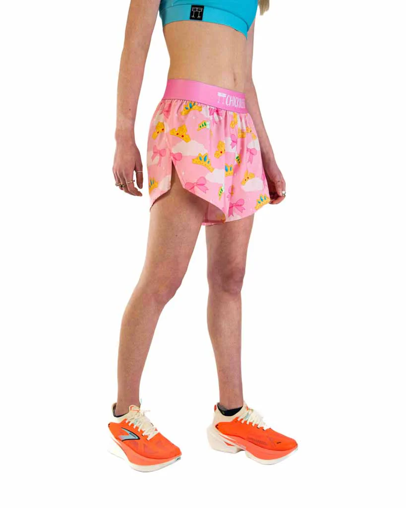 Women's Princess Tiara 4" Split Shorts - Image 3