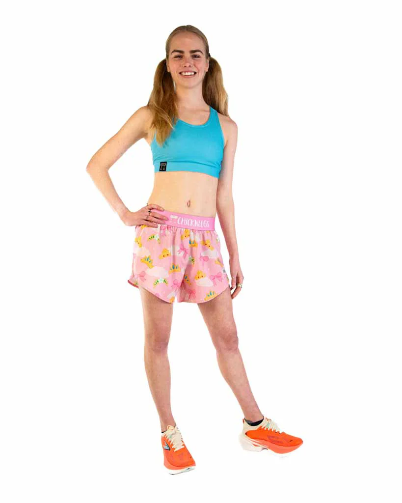 Women's Princess Tiara 4" Split Shorts - Image 5