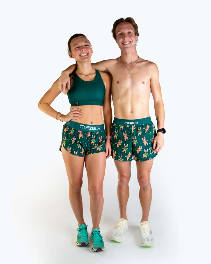 Women's Rockin Reindeer 1.5" Split Shorts - Image 8