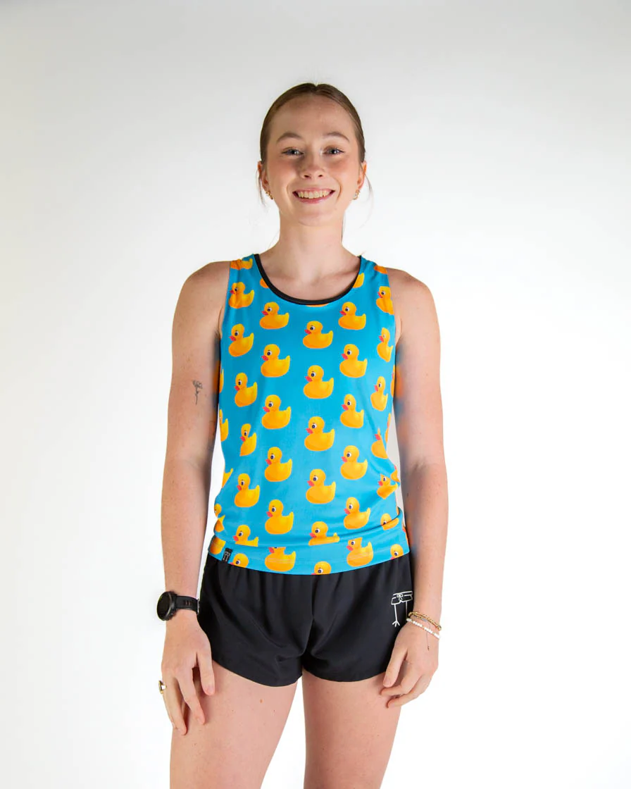 Women's Rubber Ducky Performance Singlet