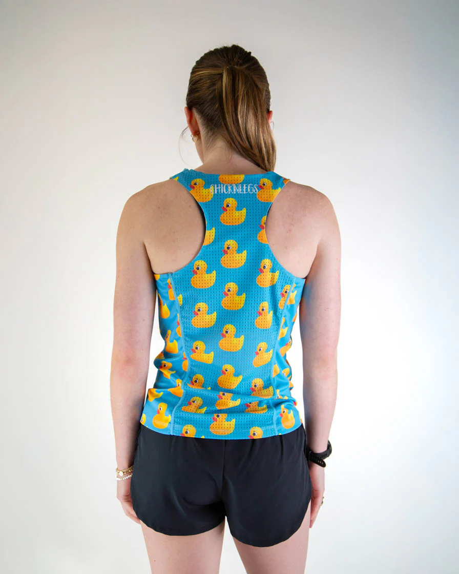 Women's Rubber Ducky Performance Singlet - Image 4