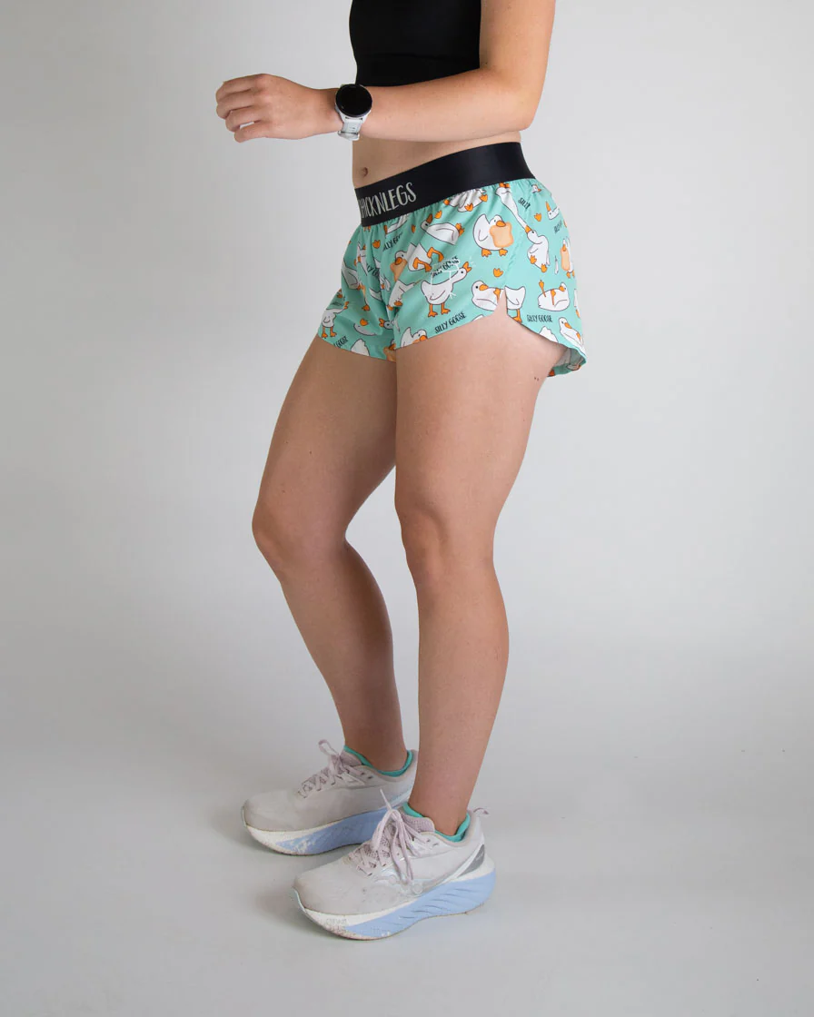 Women's Silly Goose 1.5" Split Shorts - Image 4