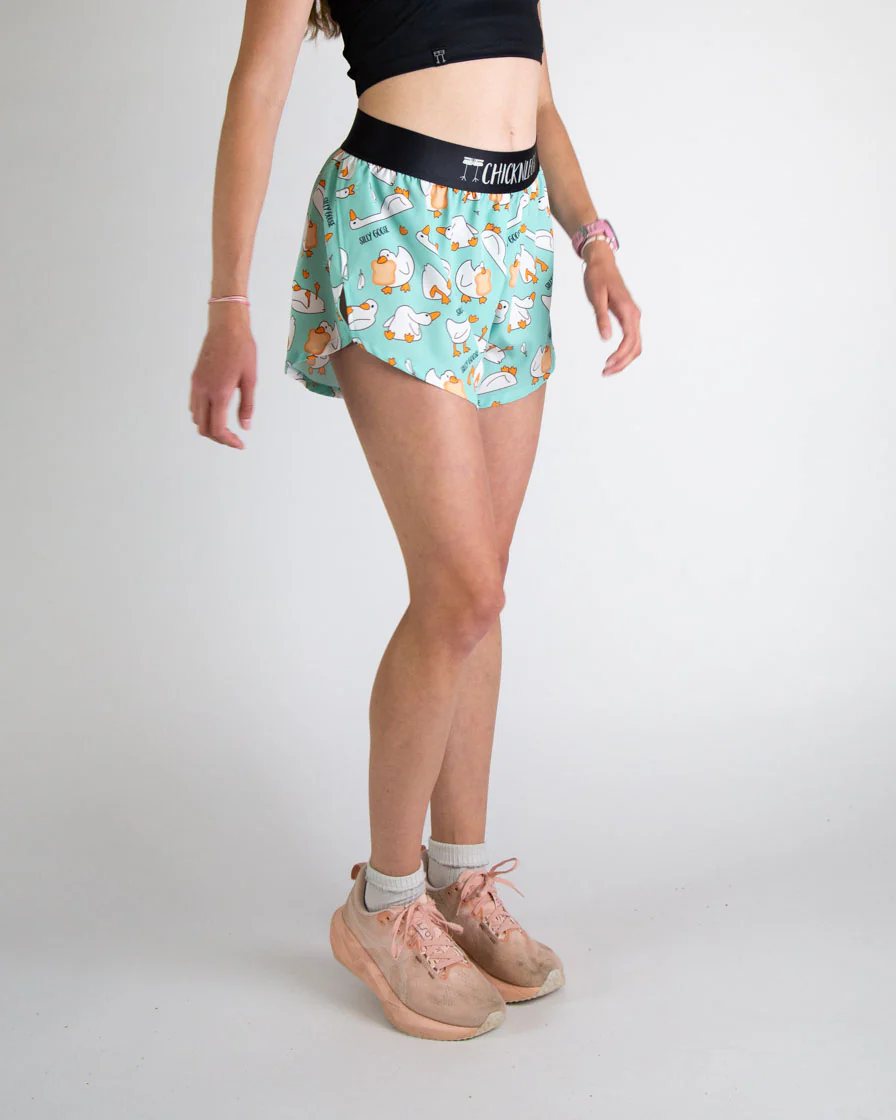 Women's Silly Goose 4" Split Shorts - Image 2