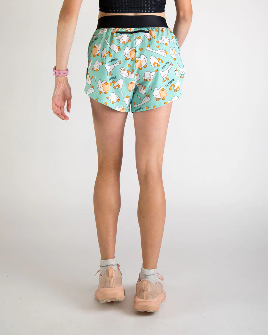 Women's Silly Goose 4" Split Shorts - Image 4