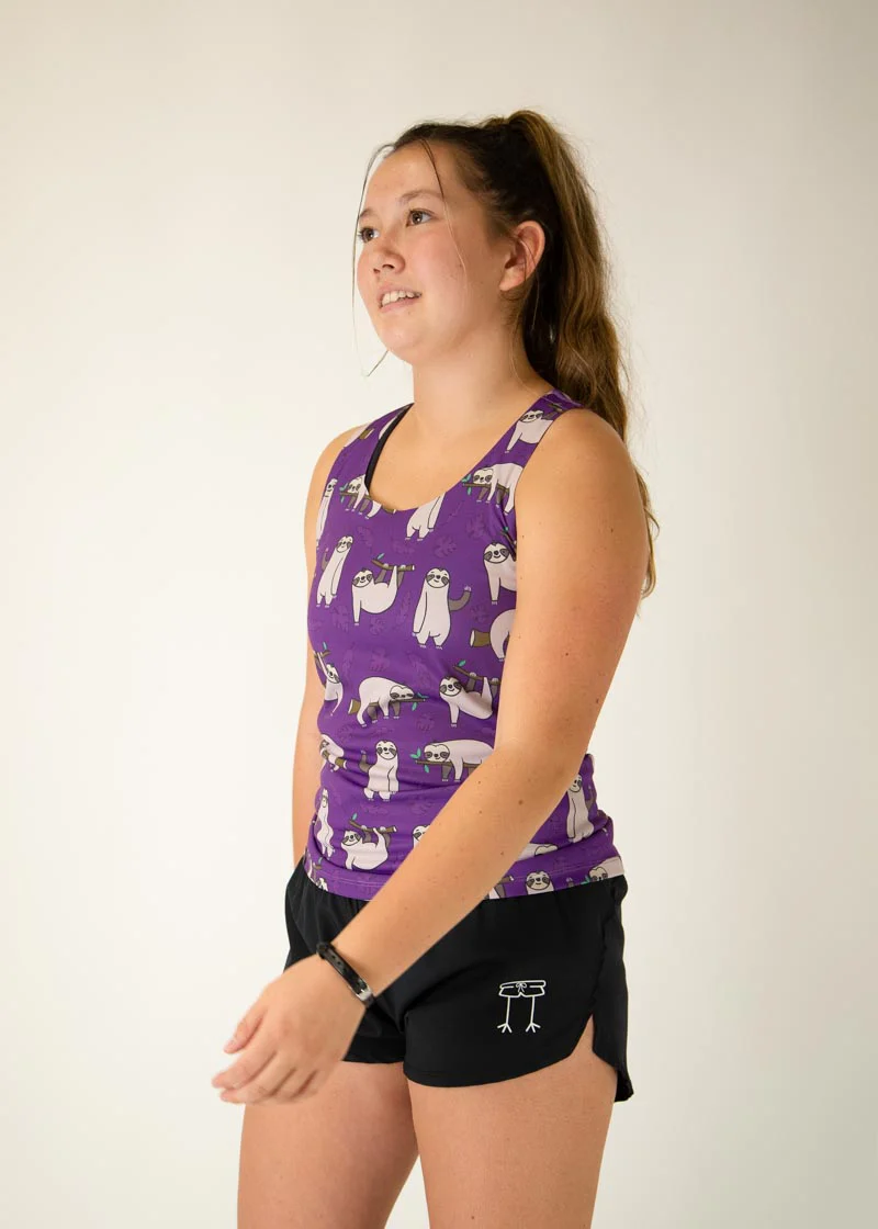 Women's Sloths Performance Singlet - Image 2