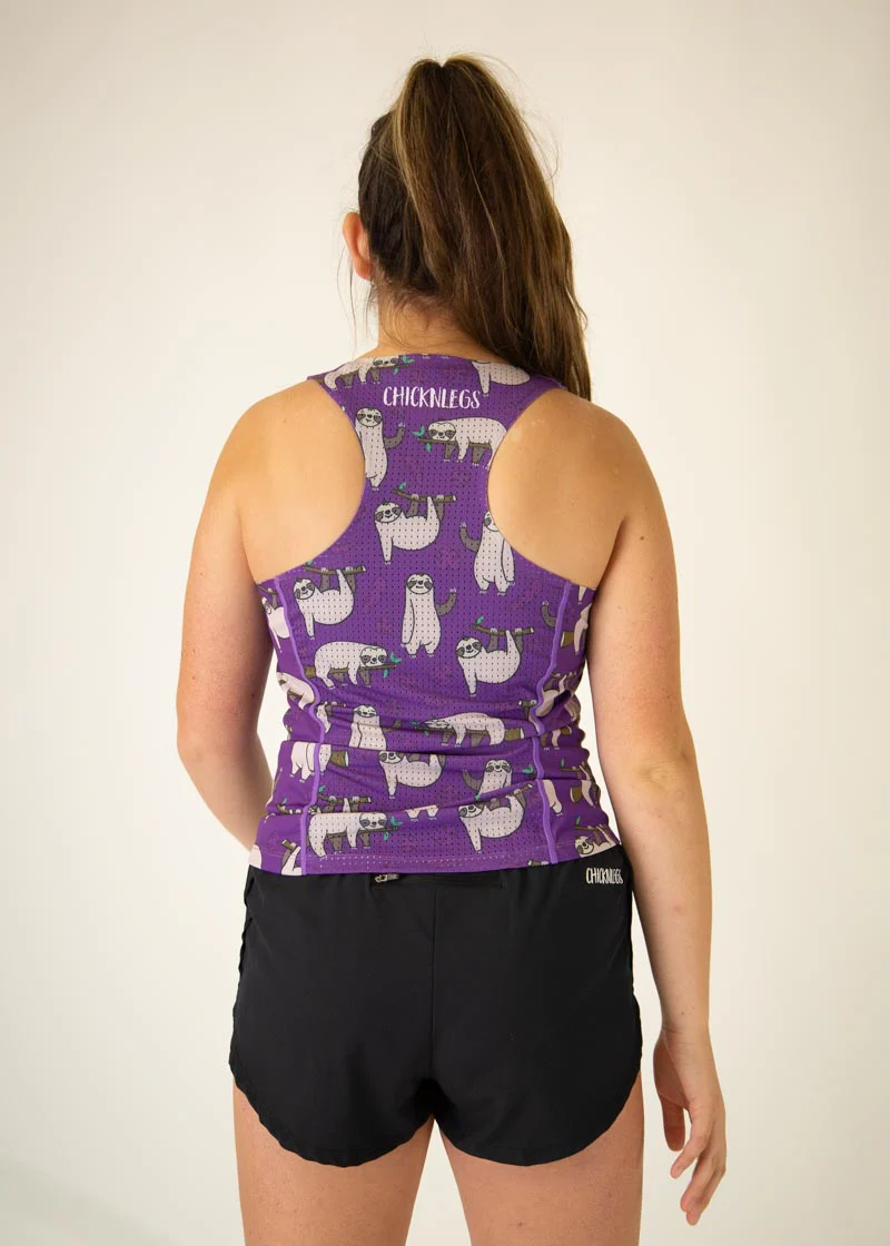 Women's Sloths Performance Singlet - Image 3