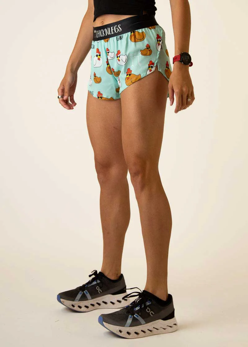 Women's Swaggy Chickns 1.5" Split Shorts - Image 4