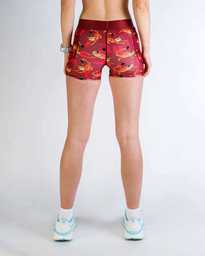 Women's Tigers 3" Compression Shorts - Image 5