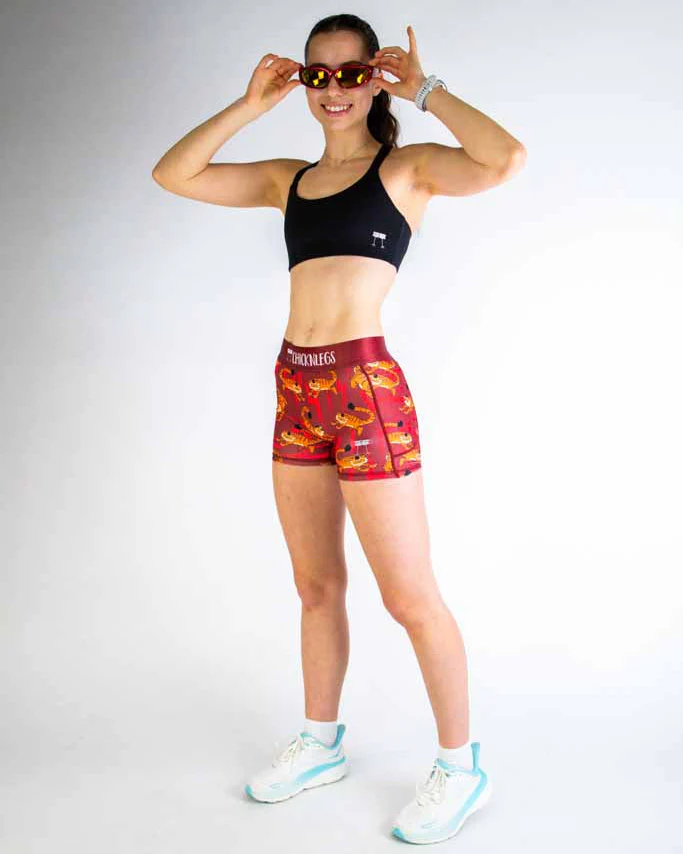 Women's Tigers 3" Compression Shorts - Image 6